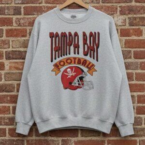 90s Tamba B Vintage Football Sweatshirt Sport Grey